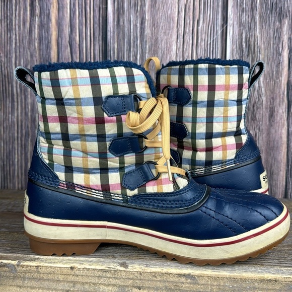 ❄️⛄️Sorel Plaid Duck Boots- Size 9🌧️☔️ - Picture 5 of 9